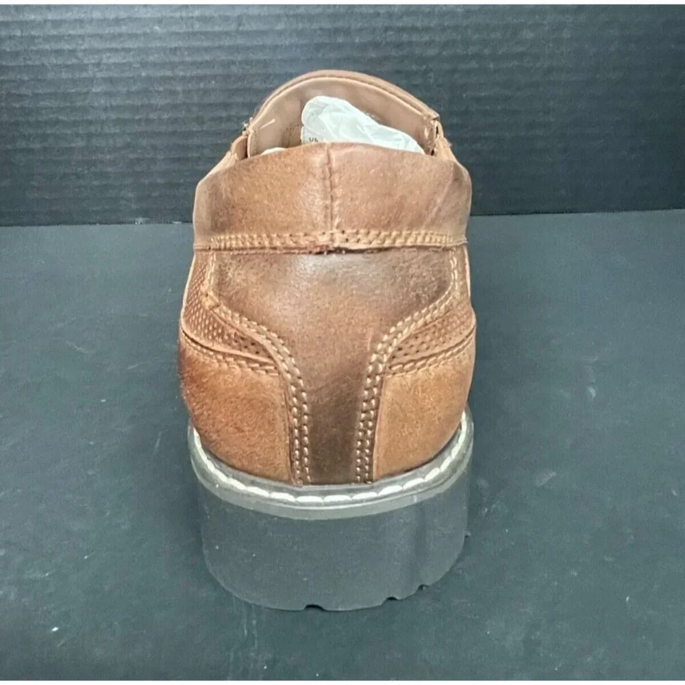 AMPUTEE LEFT SHOE ONLY Propet Men's Brown Leather Low Top Shoe MDX0124L Size 9US - Picture 3 of 6